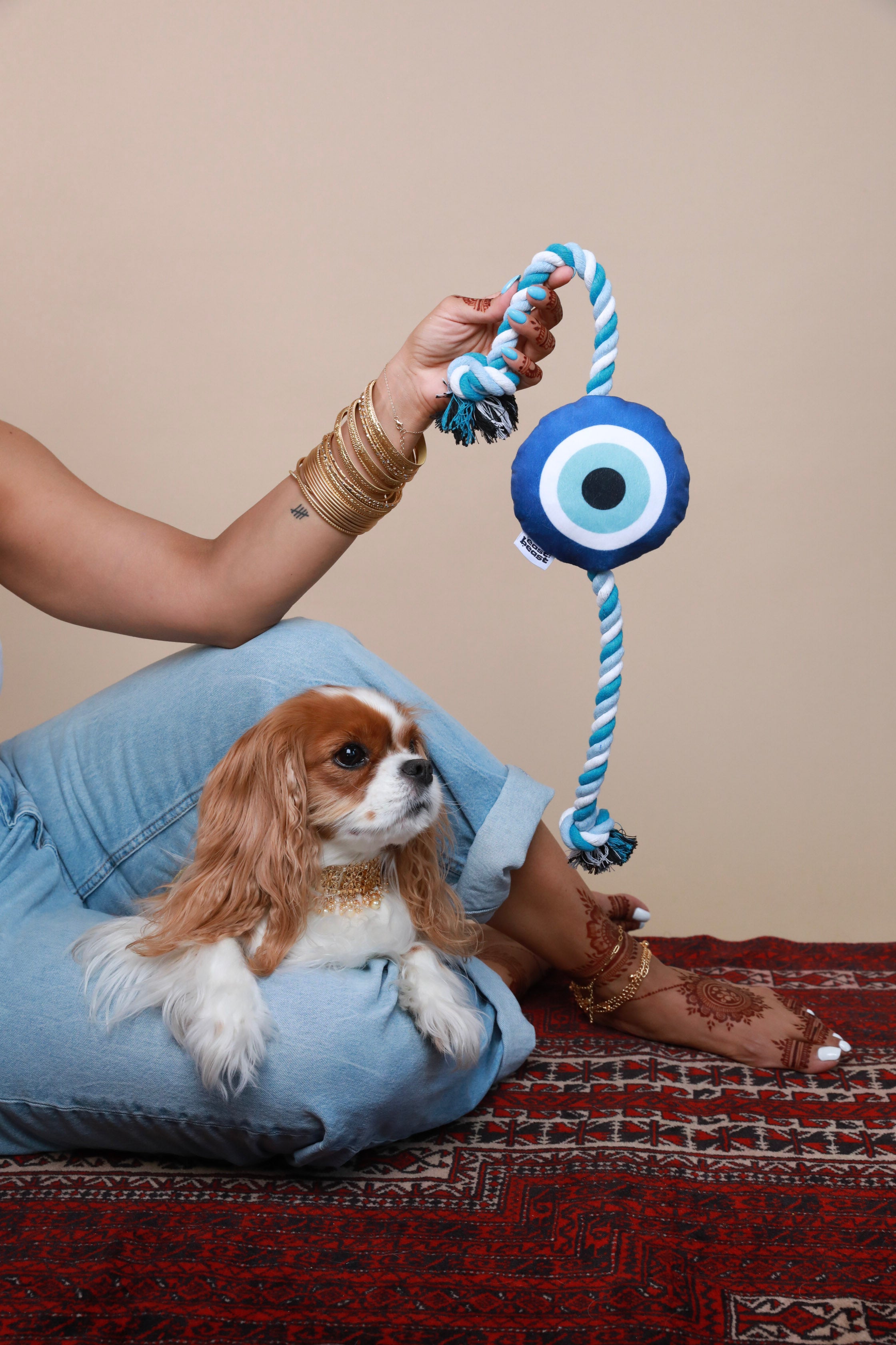 Evil Eye Rope Toy