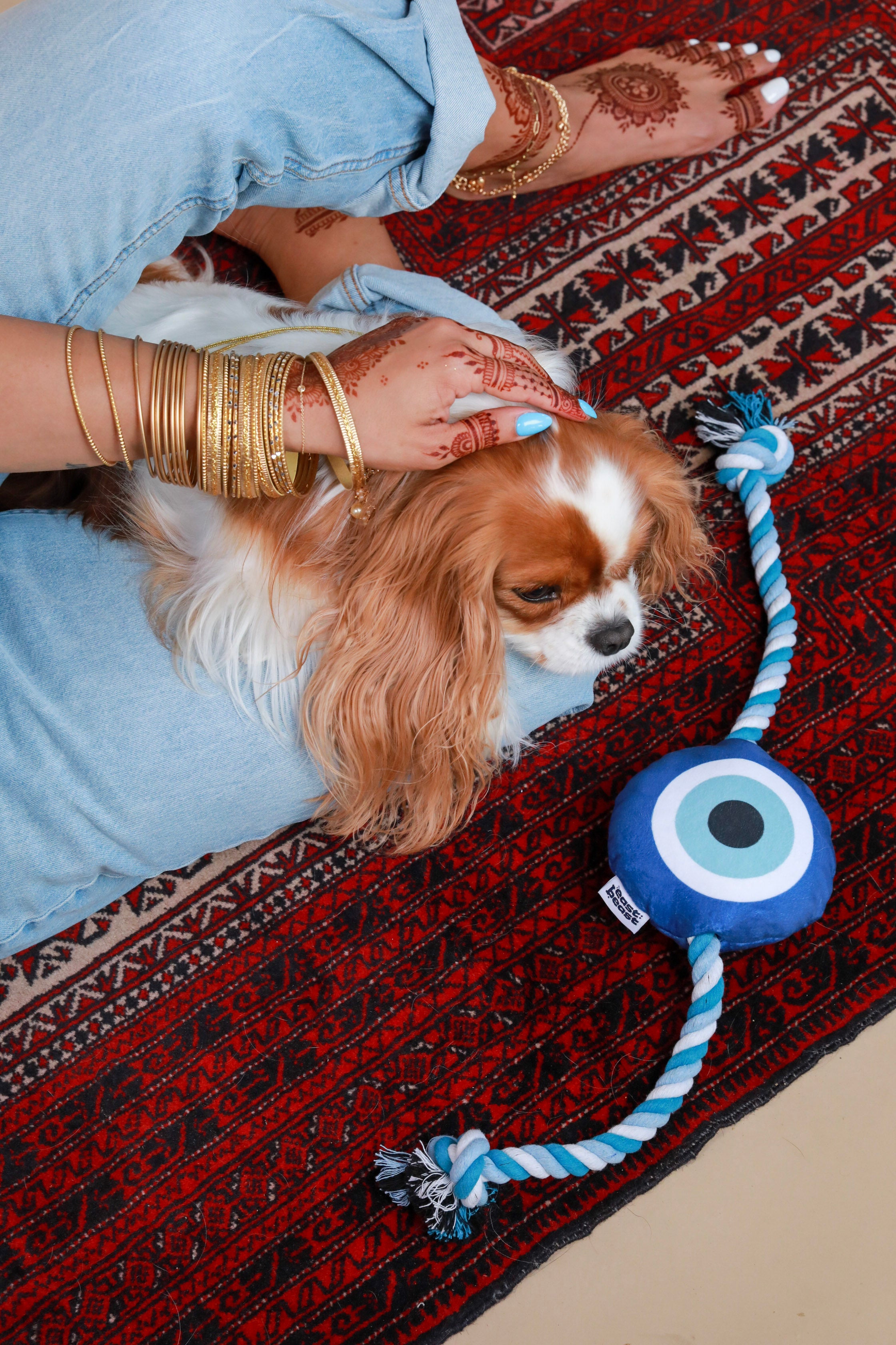 Evil Eye Rope Toy